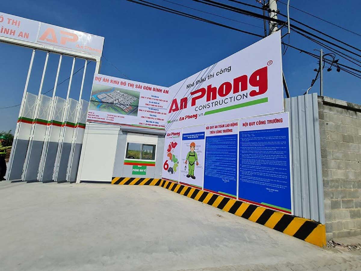 Tien do thi cong Du an Khu do thi Sai Gon Binh An - Khu đô thị Sài Gòn Bình An
