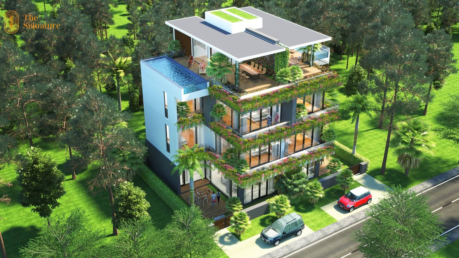 biệt thự mẫu 150m2