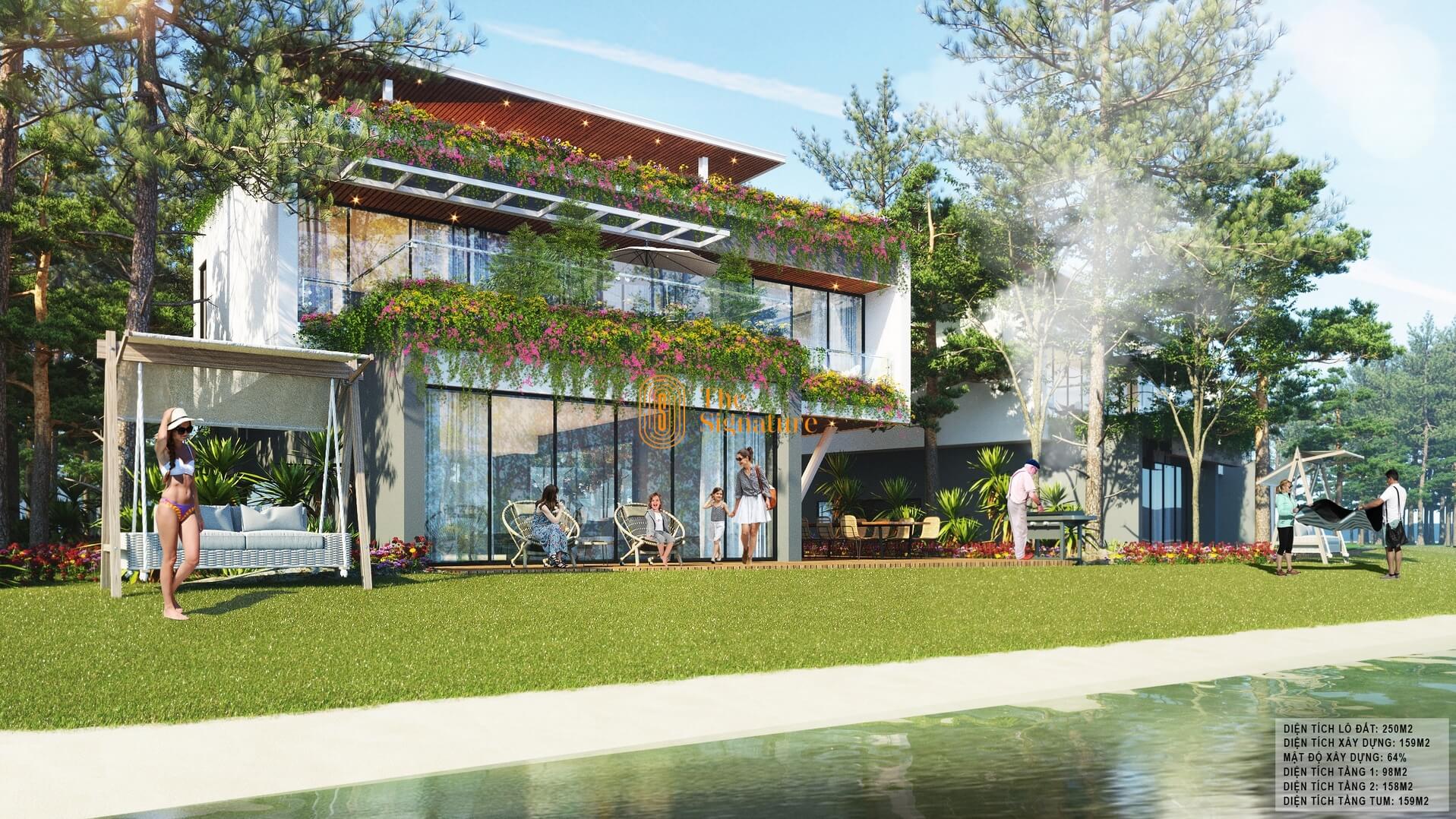 biệt thự mẫu 250m2