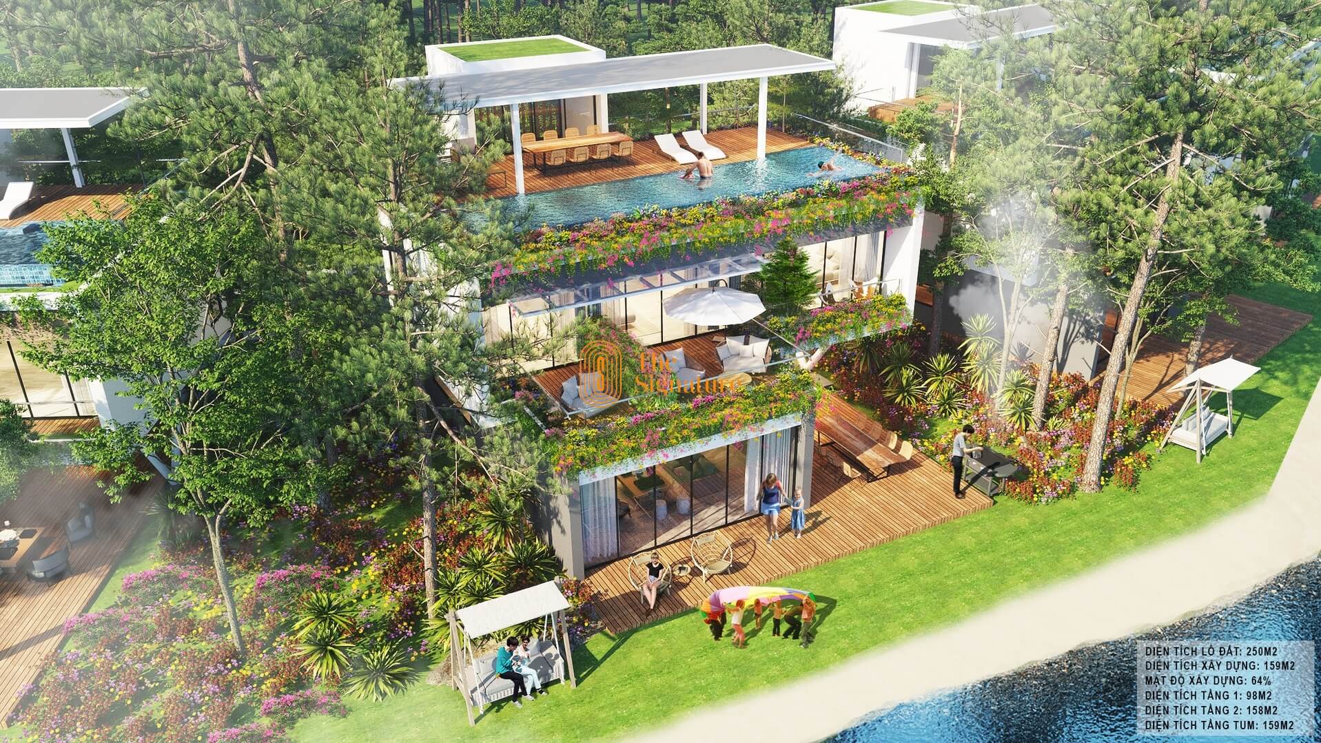 biệt thự mẫu 250m2