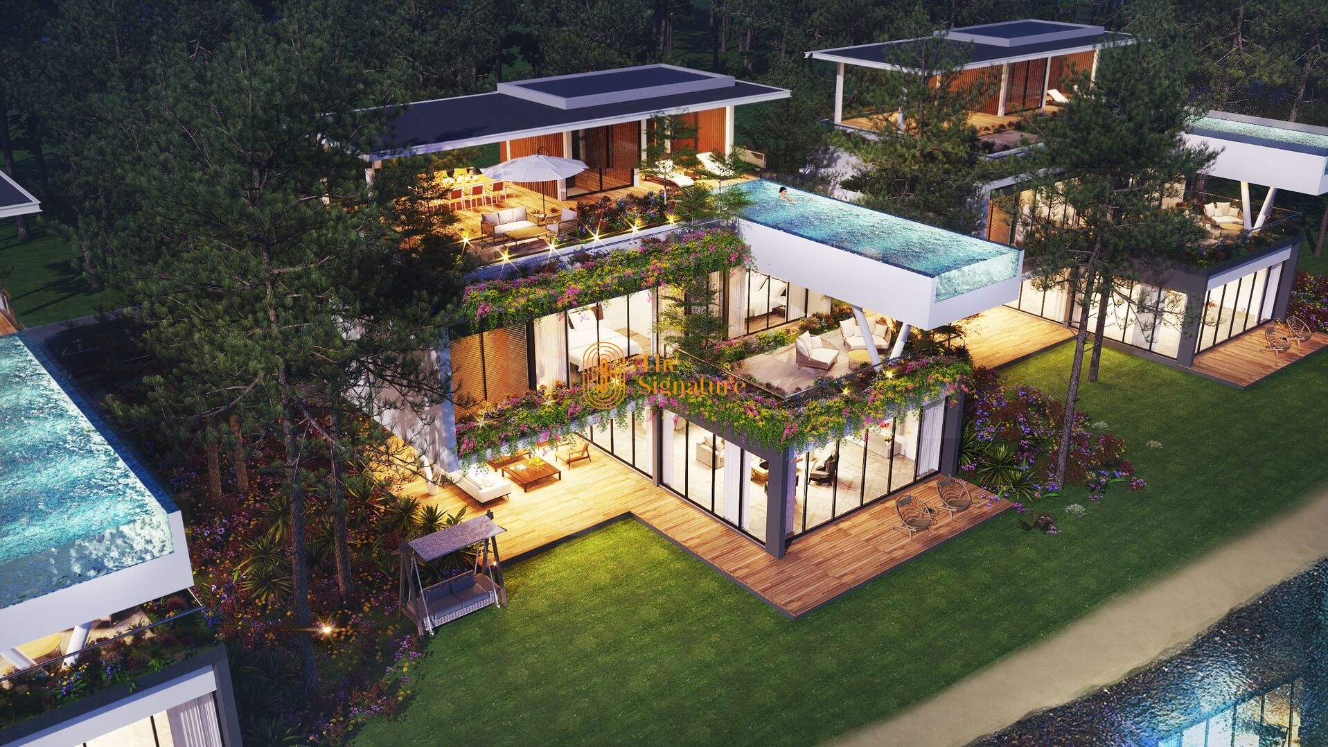 biệt thự the signature flamingo 350m2