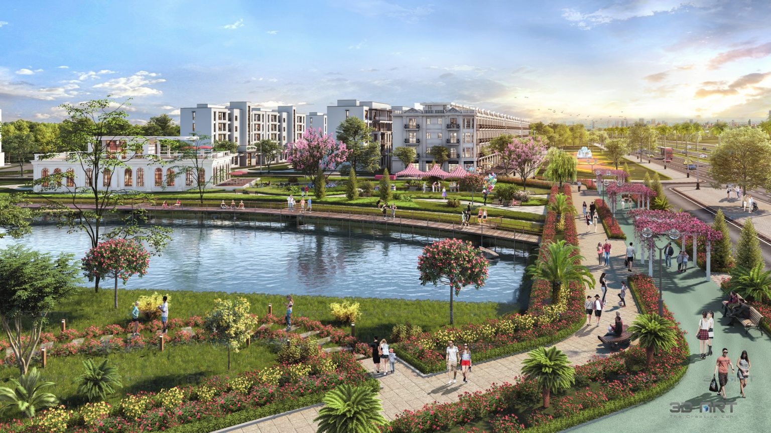 tiện ích dự án ceohomes hana garden mê linh