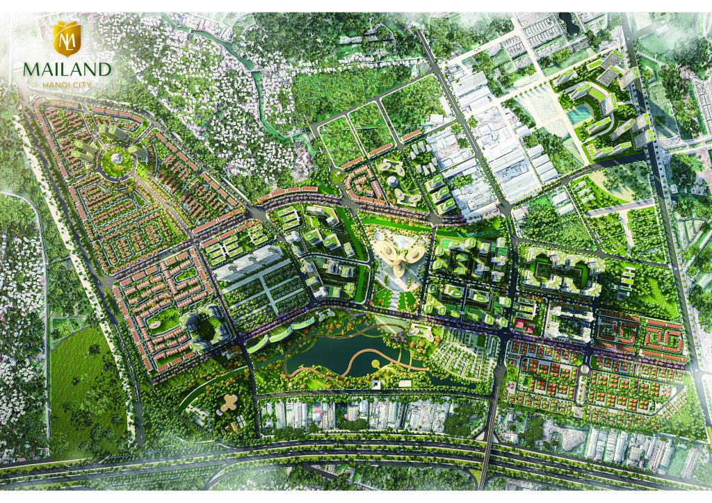 mặt bằng dự án mailand hà nội city bắc an khánh