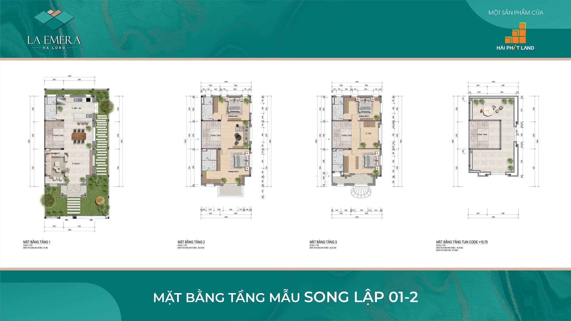 thiết kế biệt thự dự án la emera hạ long