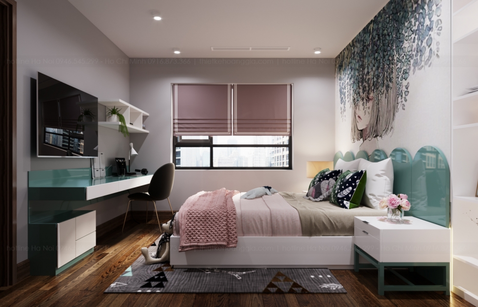 nội thất căn hộ viha complex