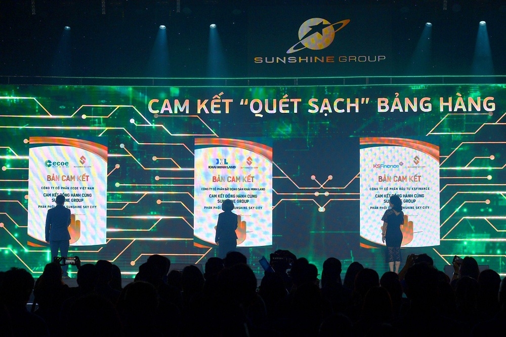 sunshine sky city va le kick off nhieu gia tri tam cao