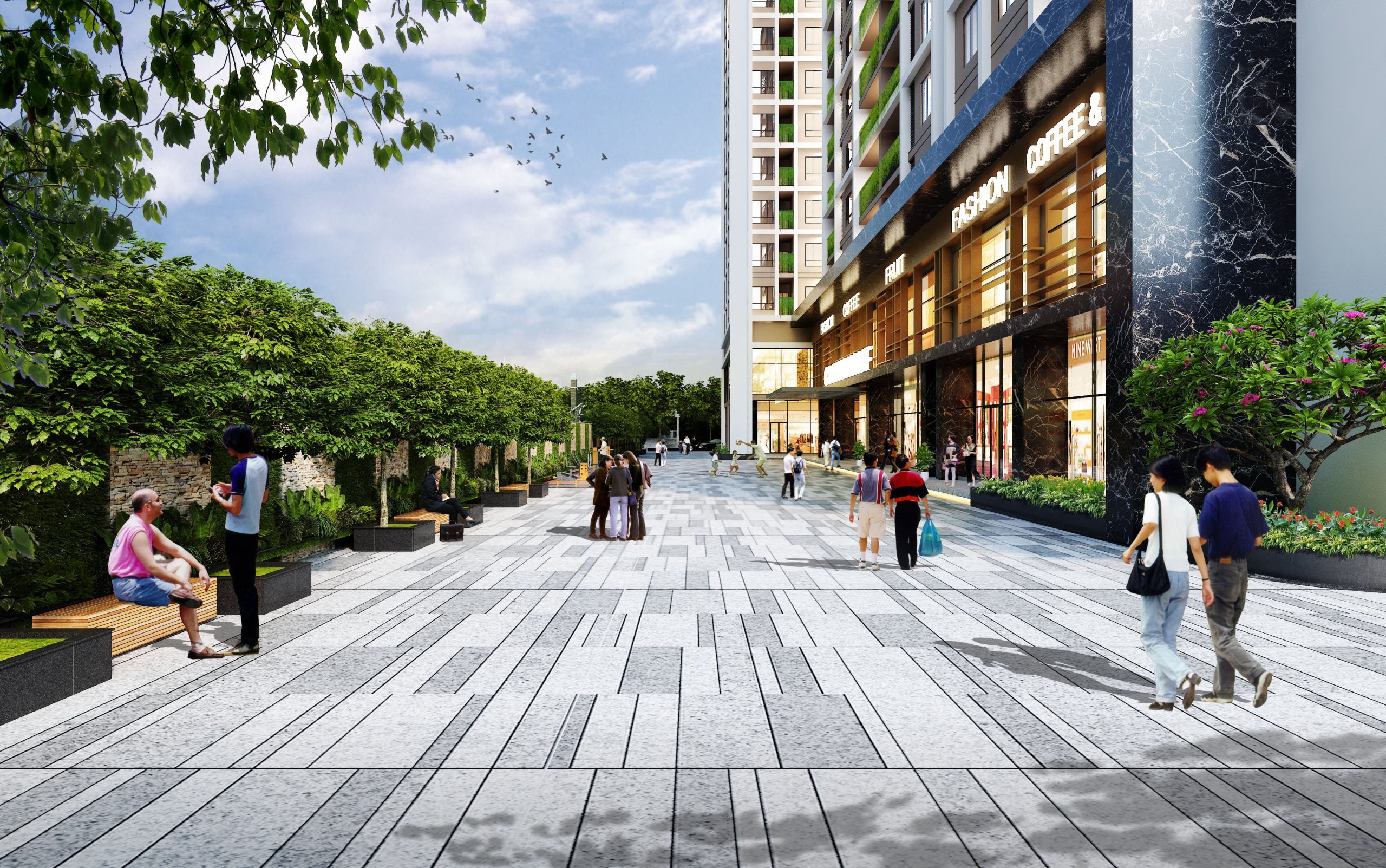 tiện ích dự án handico complex lê văn lương