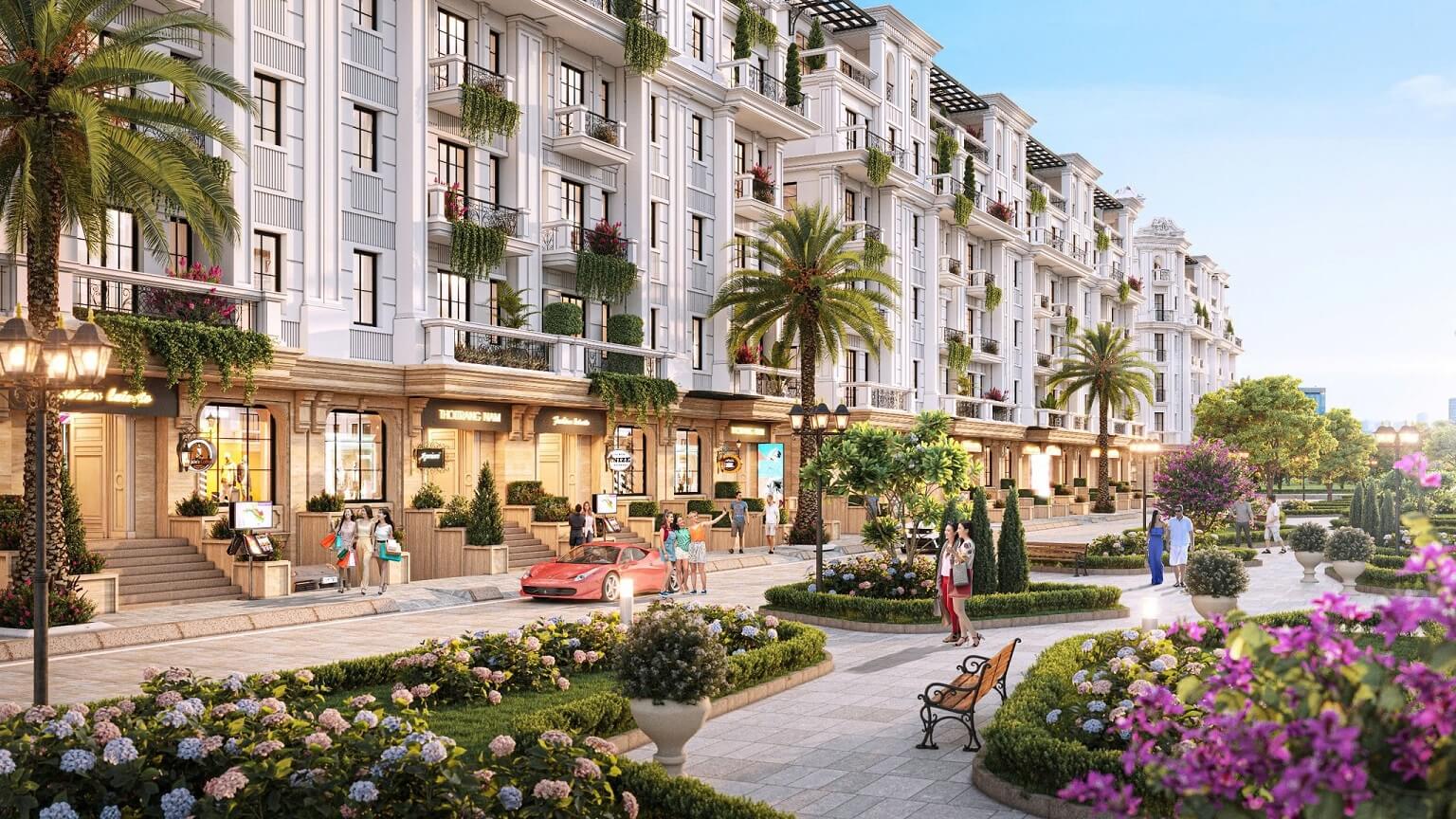 cảnh quan dự án jade lake residence tây thăng long